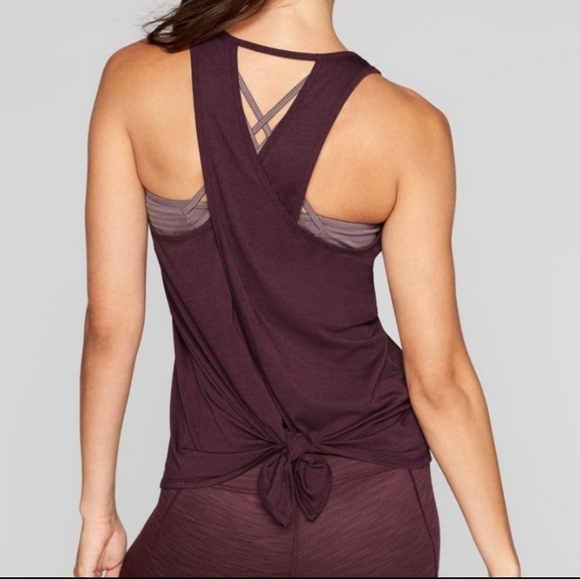 Athleta Tops - Athleta Essence Tie Back Tank Top - Large